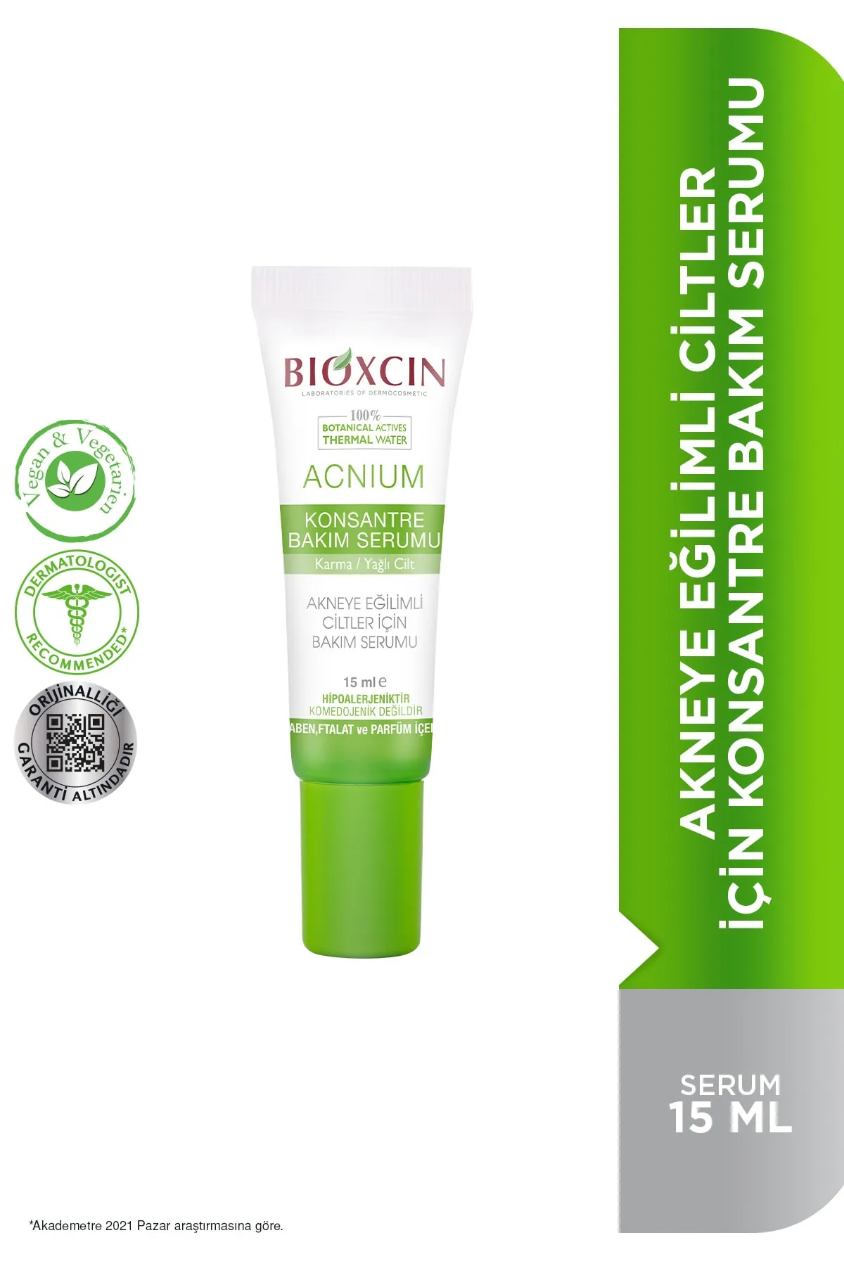 Bioxcin Acnium Konsantre Bakım Serumu 15 ml - 2
