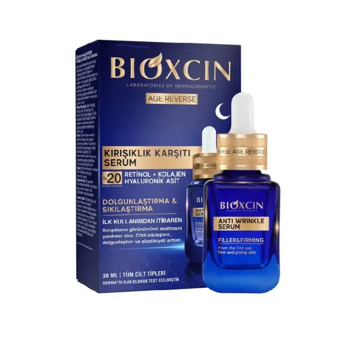 Bioxcin Age Reverse Kırışıklık Karşıtı 30 ml Gece Serumu - 1