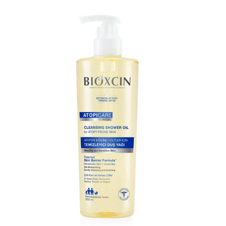 Bioxcin Atocare Temizleyici Duş Yağı 500 ml - 1
