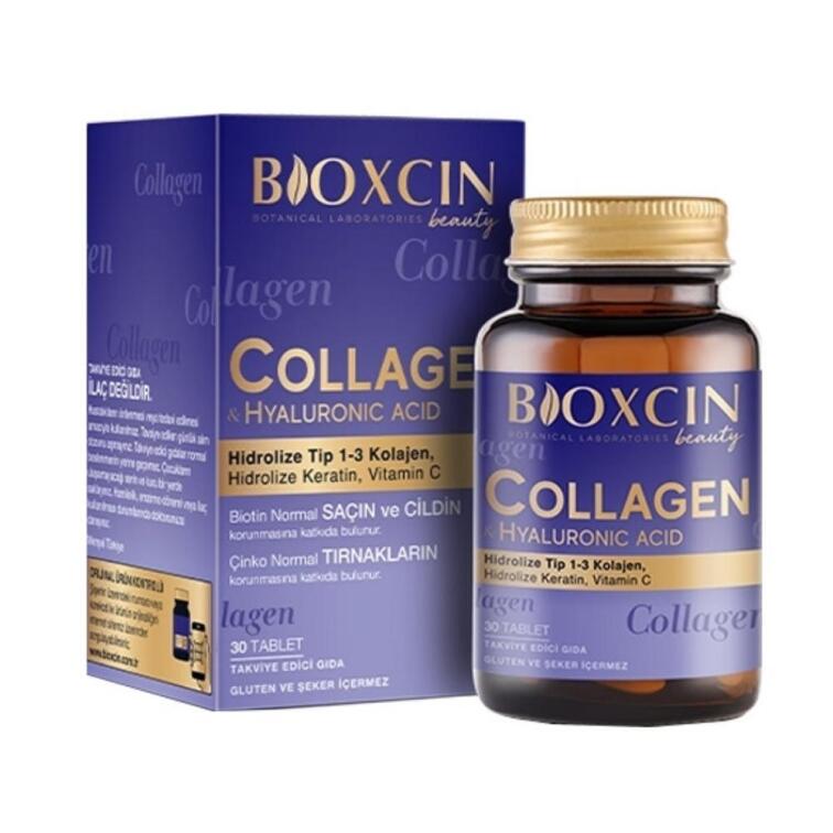Bioxcin Beauty Collagen Hyaluronic Acid 30 Tablet - 1