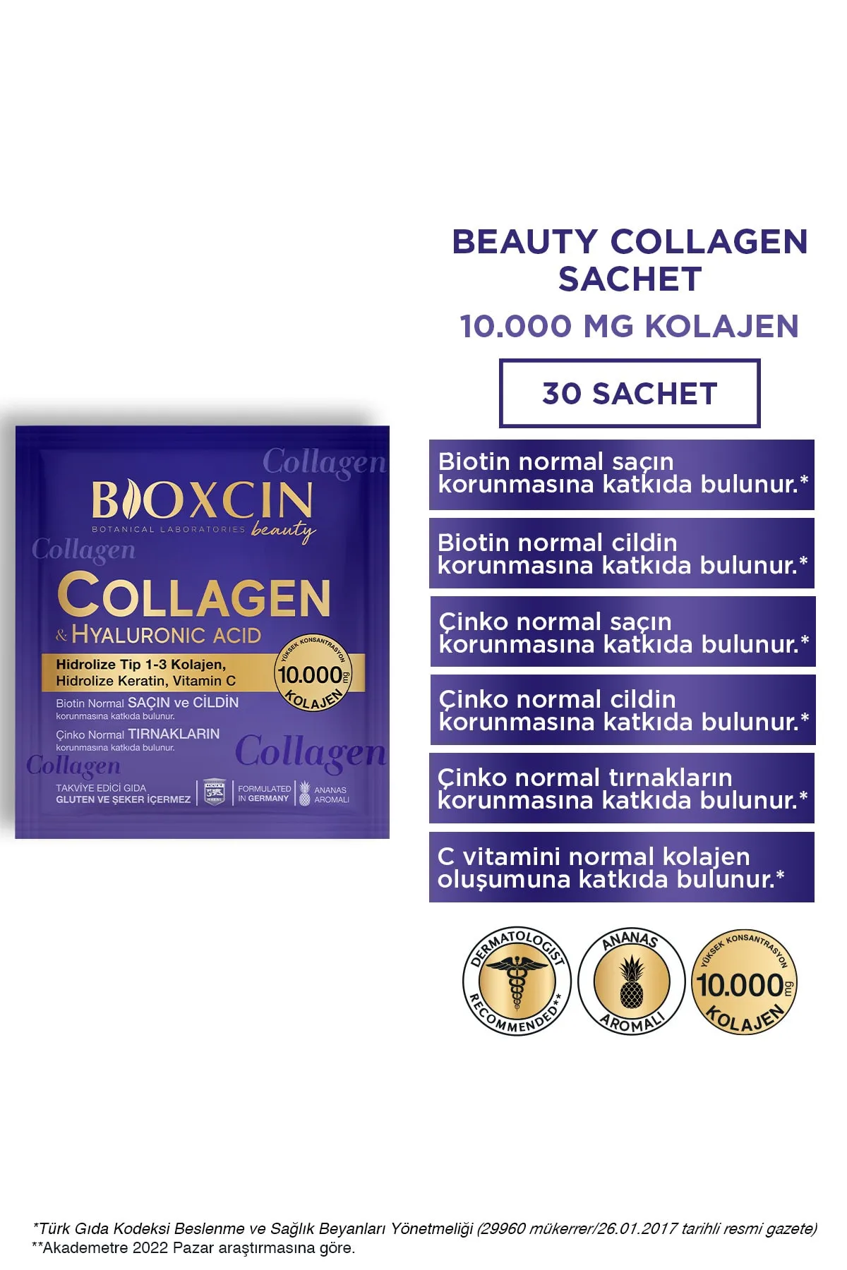 Bioxcin Collagen Sachet 30x11 Gr - 7
