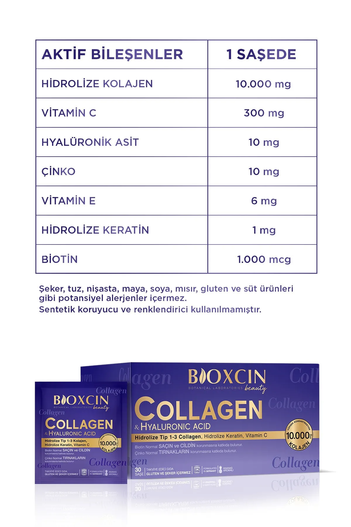 Bioxcin Collagen Sachet 30x11 Gr - 5
