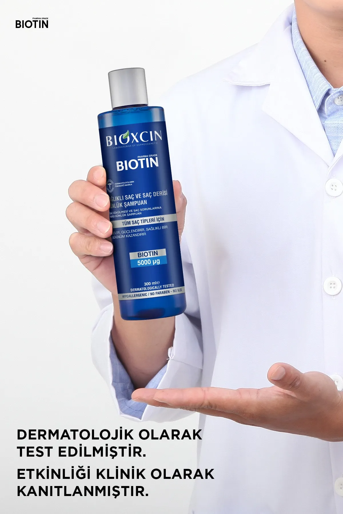 Bioxcin Biotin 5000 mg Çinko 15 mg ALANA Biotin Şampuan 300 ml HEDİYE - 5