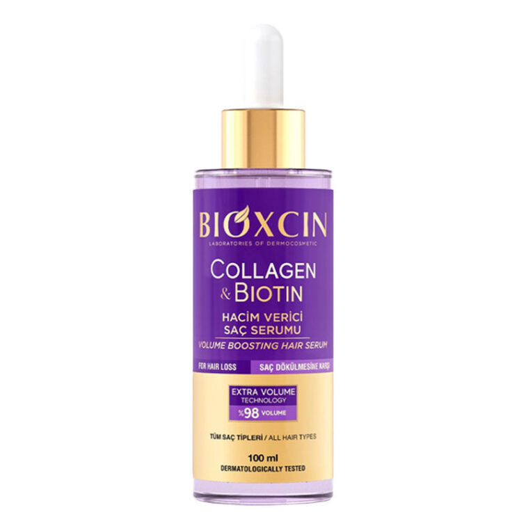 Bioxcin Collagen Biotin İçeren Hacim Veren Saç Serumu 100 ml - 1