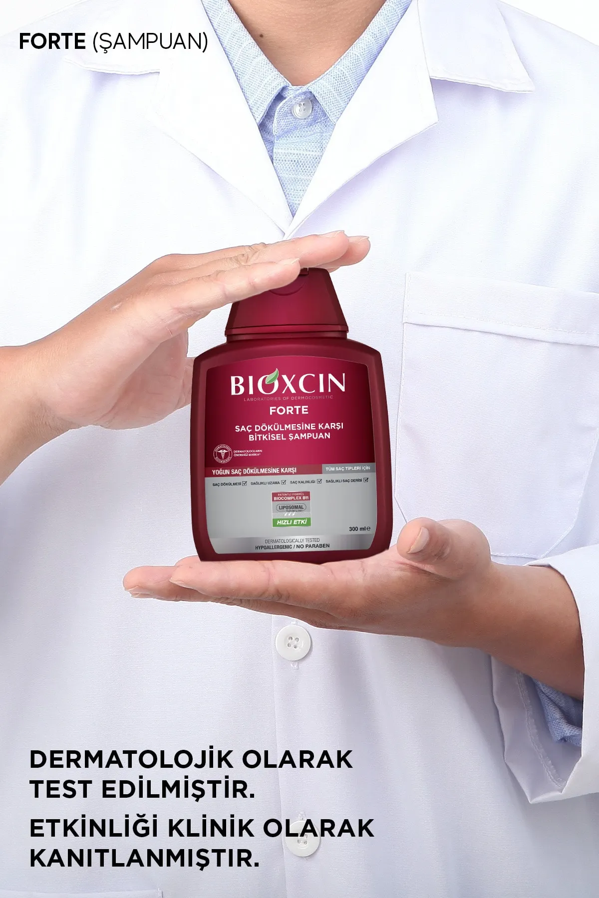 Bioxcin Forte Saç Dökülmesine Karşı Bakım Şampuanı 300 ml - 3 AL 2 ÖDE - 8