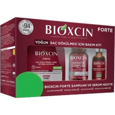 Bioxcin Forte Yoğun Saç Dökülmesi İçin Bakım Kiti - 1