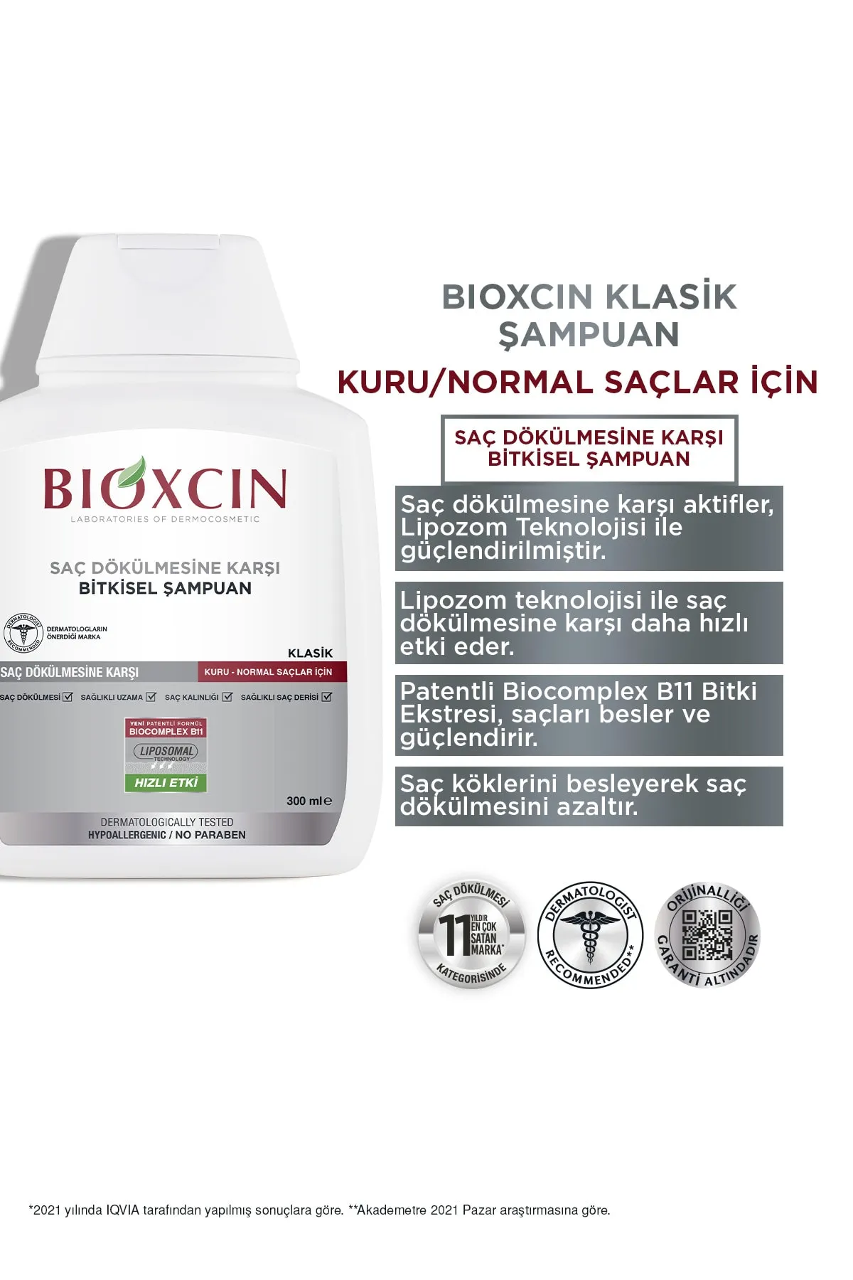 Bioxcin Genesis Şampuan 3 Al 2 Öde Kuru / Normal Saçlar - 4