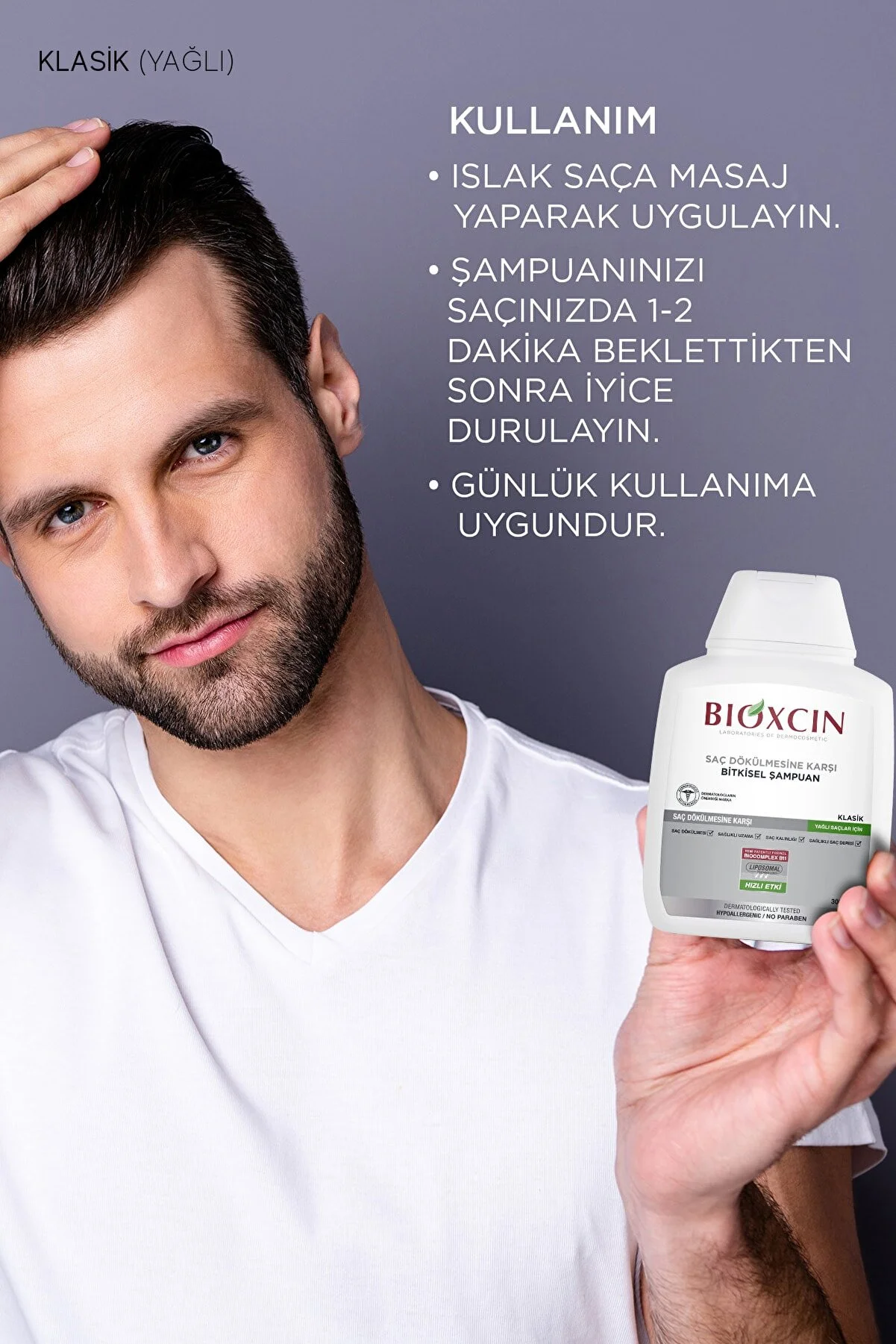 Bioxcin Genesis 3 Al 2 Öde Yağlı Saçlar İçin Şampuan - 7