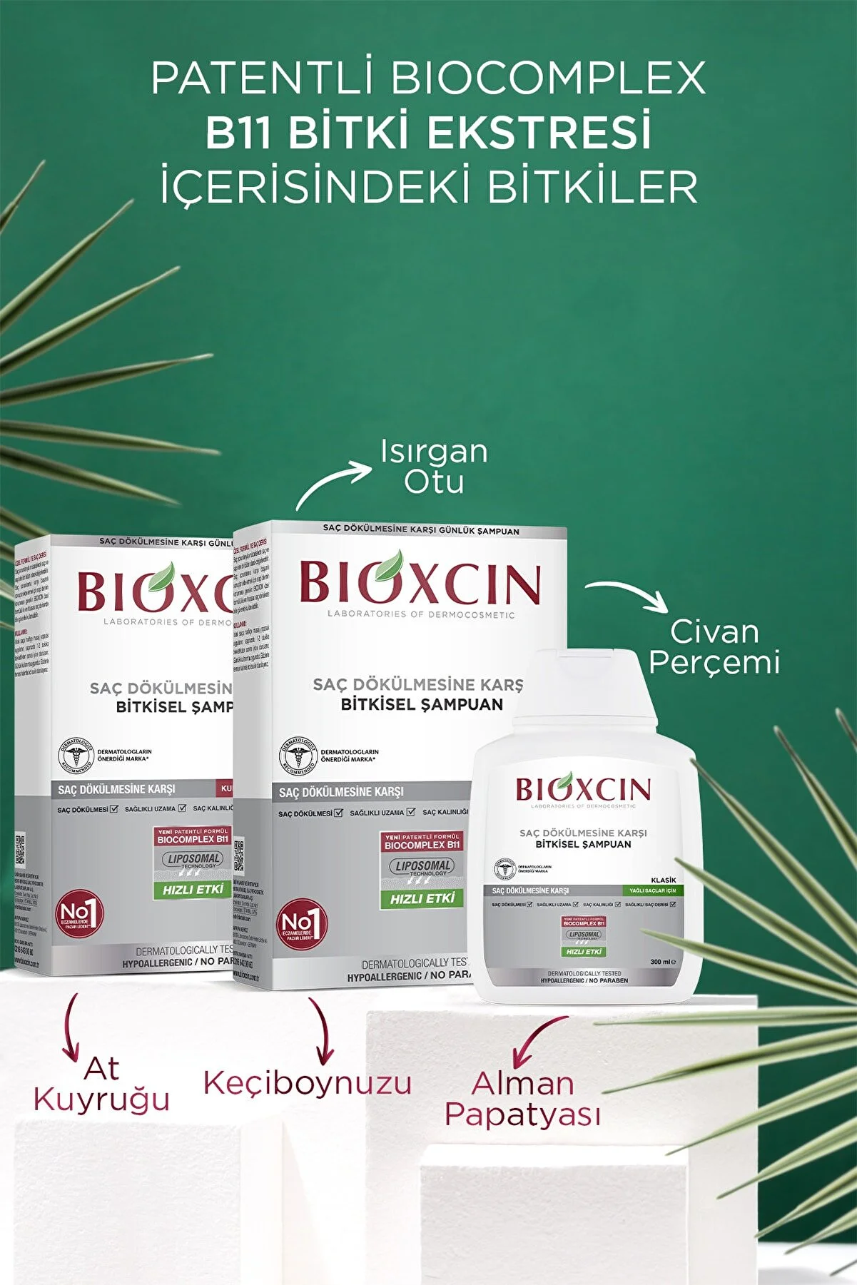 Bioxcin Genesis 3 Al 2 Öde Yağlı Saçlar İçin Şampuan - 6