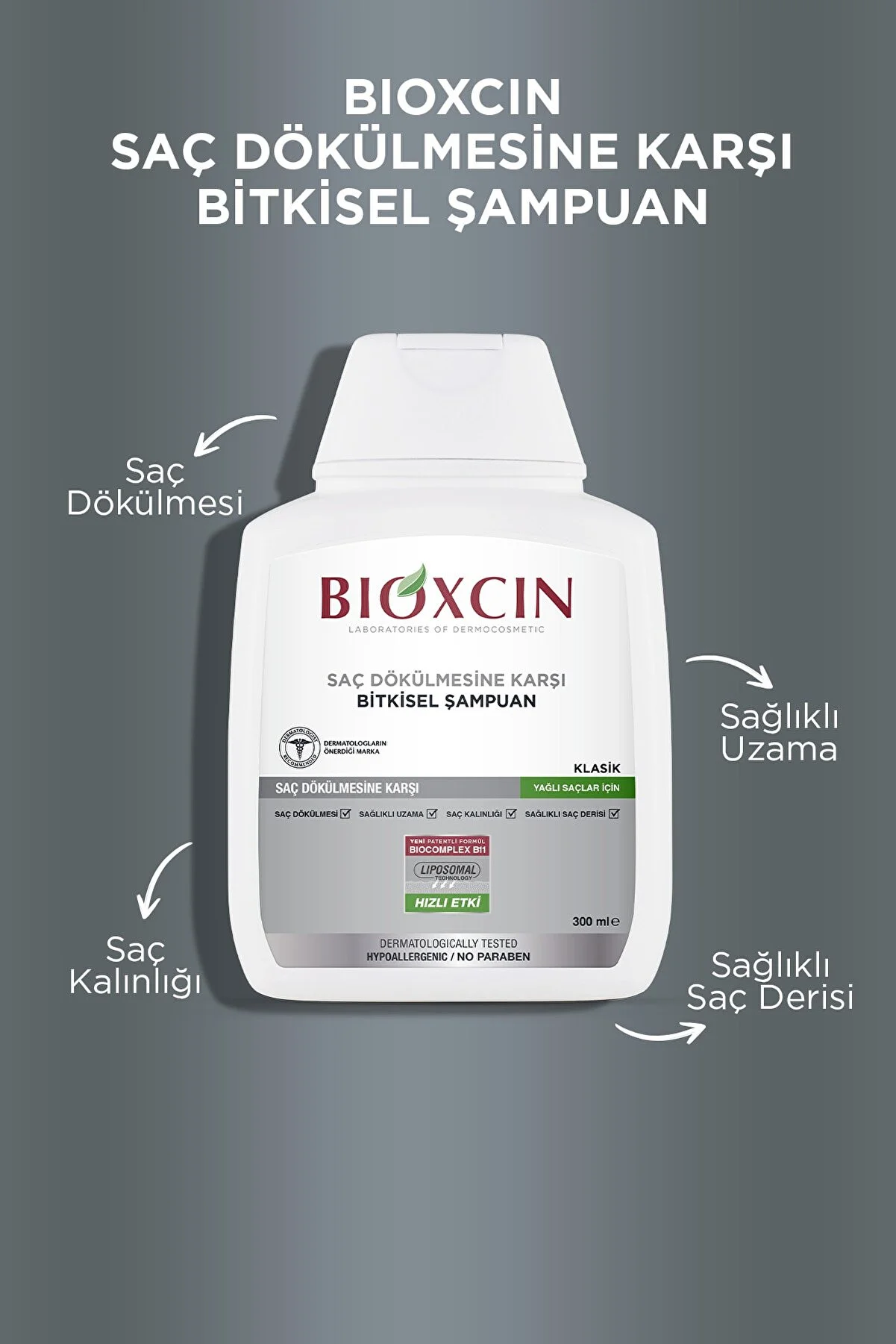 Bioxcin Genesis 3 Al 2 Öde Yağlı Saçlar İçin Şampuan - 4