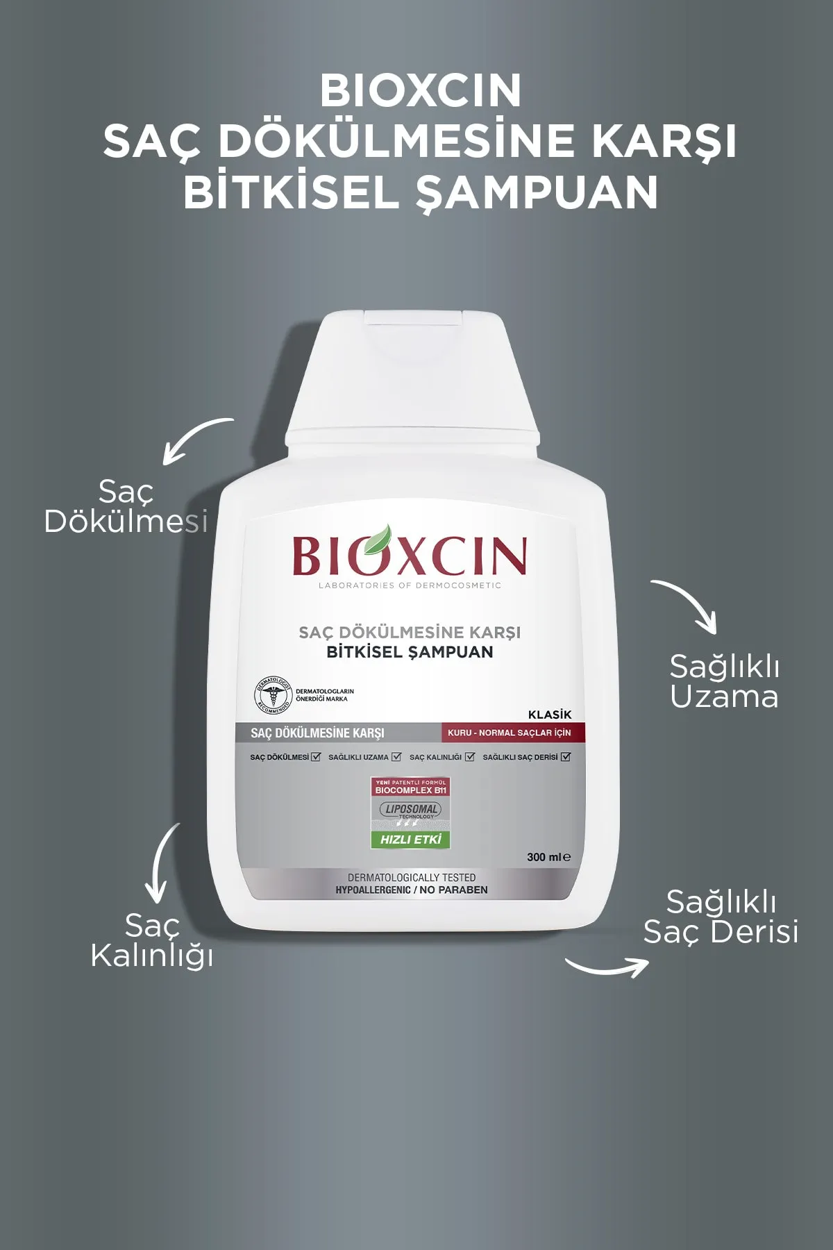 Bioxcin Genesis Şampuan Kuru & Normal Saçlar 300 ml - 6