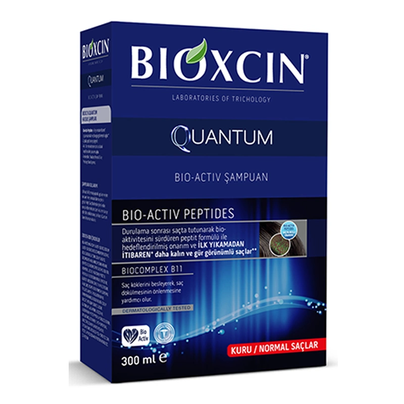 BIOXCIN Quantum Şampuan 300 ml - Kuru ve Normal Saçlar - 9