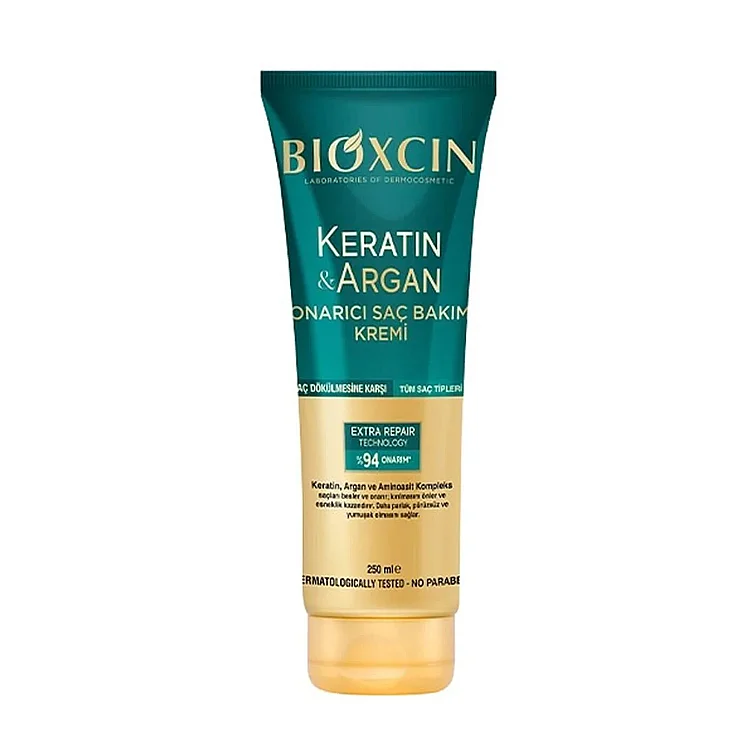 Bioxcin Saç Bakım Kremi Keratin & Argan 250 ml - 1