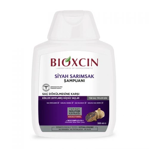 Bioxcin Siyah Sarımsak Şampuanı 300 ml - 3 Al 2 Öde - 3
