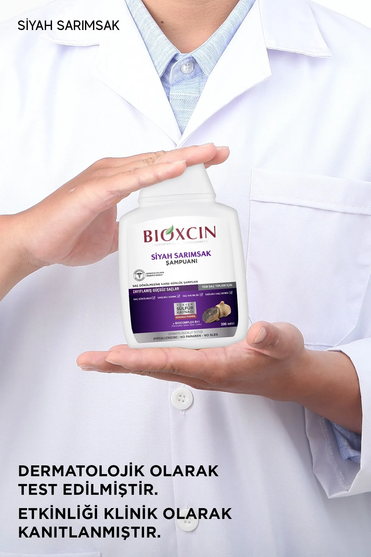 Bioxcin Siyah Sarımsak Şampuanı 300 ml - 3 Al 2 Öde - 8