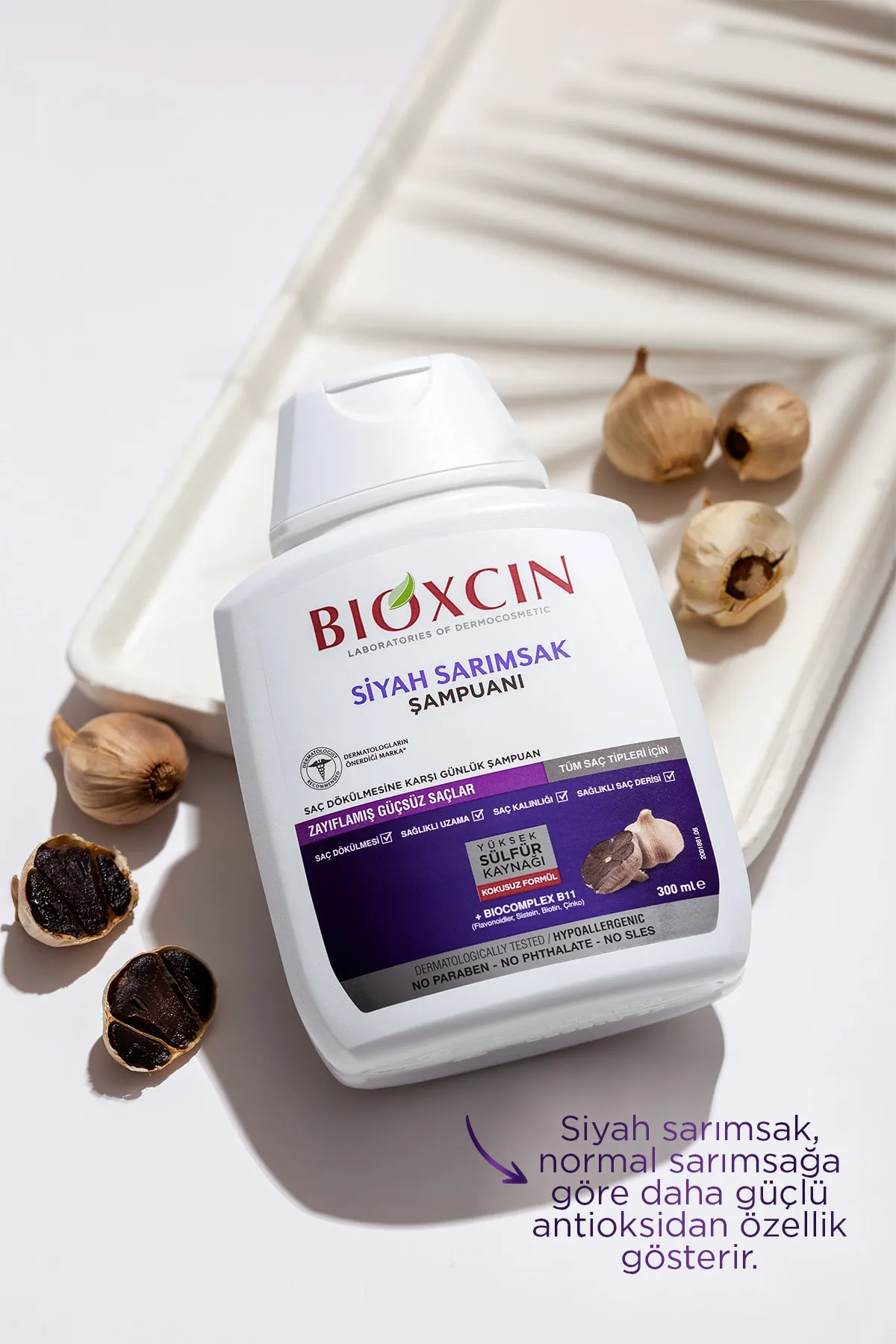 Bioxcin Siyah Sarımsak Şampuanı 300 ml - 3 Al 2 Öde - 7