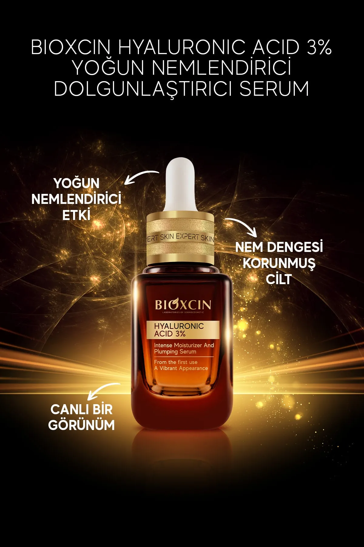 Bioxcin Skin Expert Hyaluronic Acid 3% Yoğun Nemlendirici Serum 30 ml - 2
