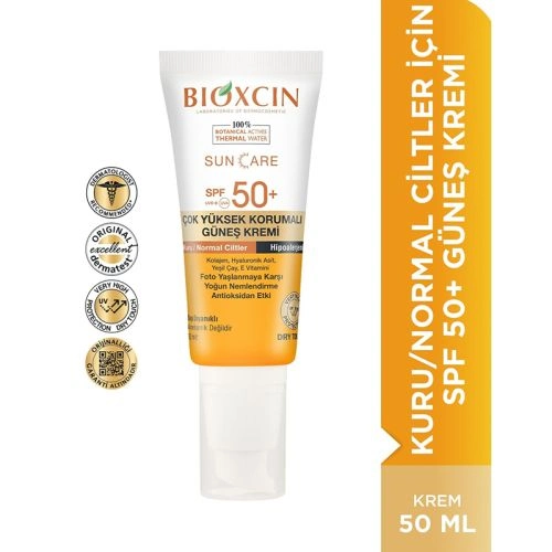 Bioxcin Sun Care Kuru Ciltler için Güneş Kremi SPF 50+ 50 ml - 2