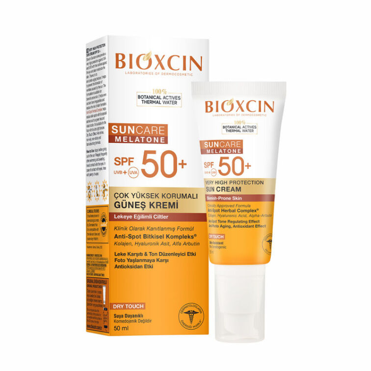 Bioxcin Sun Care Lekeye Eğilimli Ciltler İçin Güneş Kremi SPF50+ 50 ml - 1