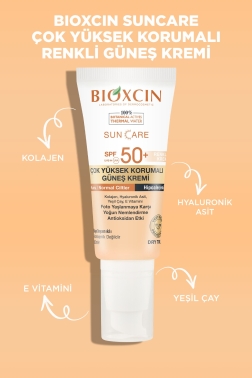 Bioxcin Sun Care Kuru Ciltler için Güneş Kremi SPF 50+ 50 ml - Renkli - 2