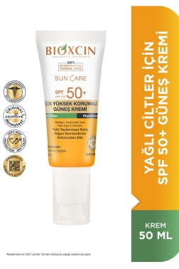 Bioxcin Sun Care Yağlı Ciltler için Güneş Kremi Spf 50+ 50 ml - 4