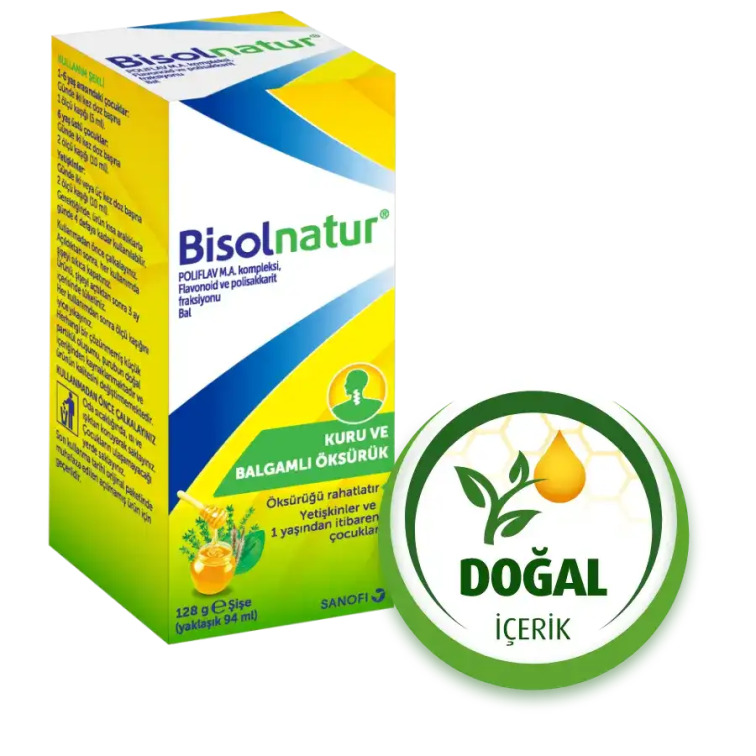 Bisolnatur Bitkisel Şurup 128 gr - sanofi