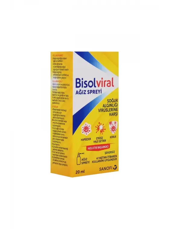 Bisolviral Ağız Spreyi 20 ml - 1