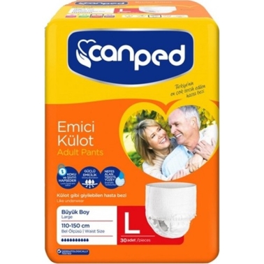 Canped Emici Külot Large Hasta Bezi 30'lu - Canped