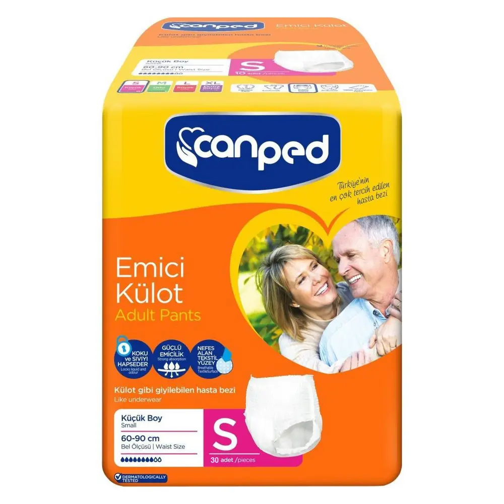 Canped Emici Külot Small Hasta Bezi 30'lu - 1