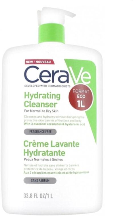 CeraVe Hydrating Cleanser Nemlendirici Temizleme Jeli – 1000 ml - 1