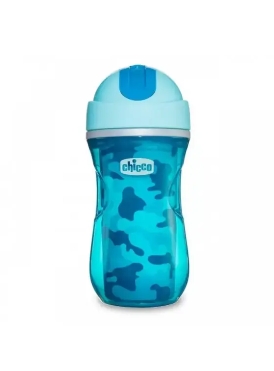 Chicco Pipetli Isı Yalıtımlı Sport Bardak 14 Ay+ 266 ml - 1