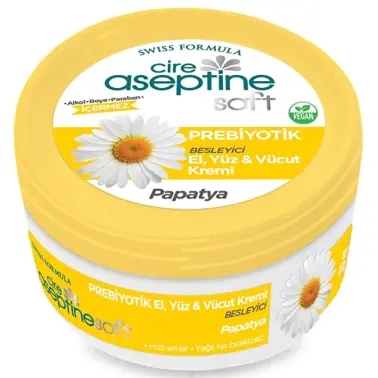Cire Aseptine Soft Papatya Özlü Besleyici Prebiyotikli Krem 30 ml - Cire Aseptine