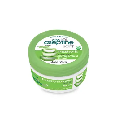 Cire Aseptine Soft Prebiyotik Aloevera El Yüz ve Vücut Kremi 30 ml - Cire Aseptine