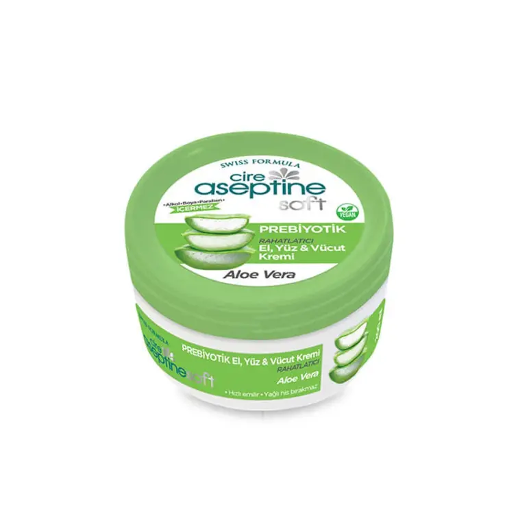 Cire Aseptine Soft Prebiyotik Aloevera El Yüz ve Vücut Kremi 30 ml - 1