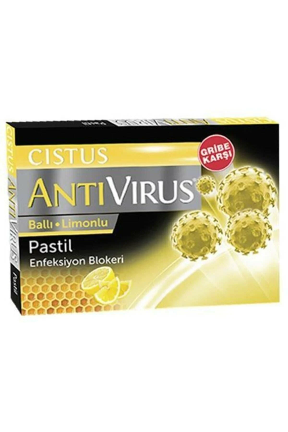 Cistus Antivirus Ballı Limonlu Pastil 10 Adet - 1