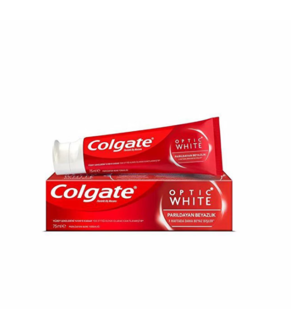Colgate Diş Macunu Optic White Parıldayan Beyazlık 50 ml