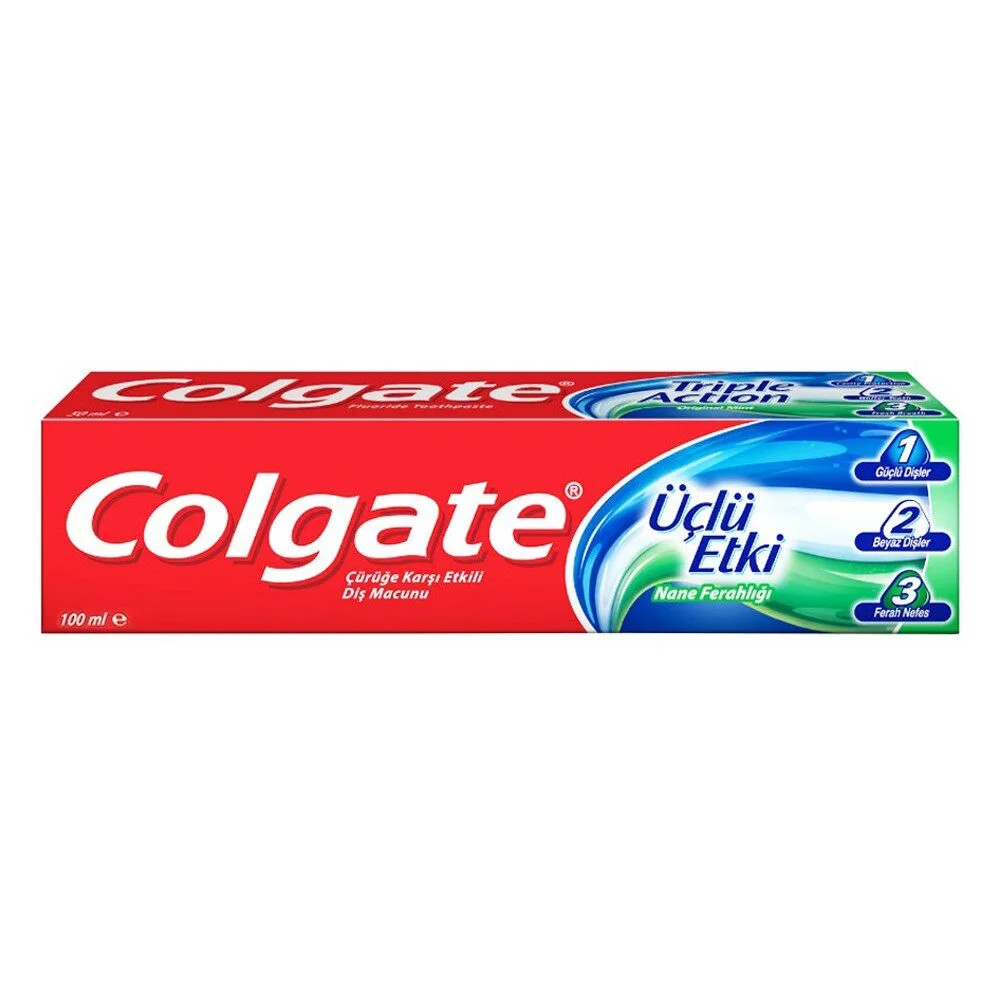 Colgate 3'lü Etki Nane Ferahlığı 100 ml - 1