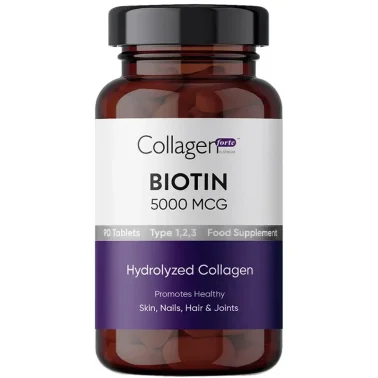 Collagen Forte Platinum Biotin Kolajen 5000 mcg 90 Tablet - Collagen Forte