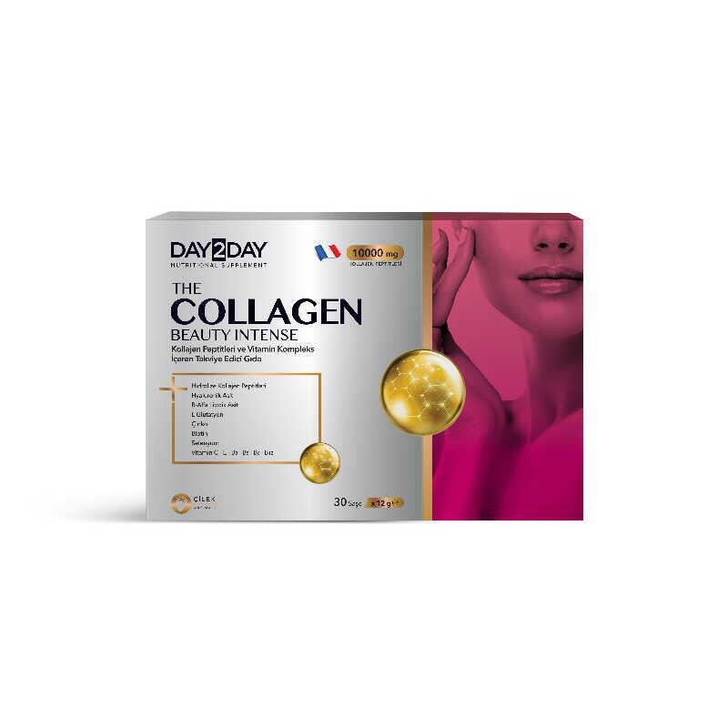 Day2Day The Collagen Beauty Intense Çilek aromalı 30 Saşe x 12 gr