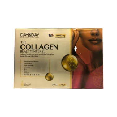 Day2day The Collagen Beauty Intense Ananas Aromalı Kolajen Takviyesi 30 Saşe - 2