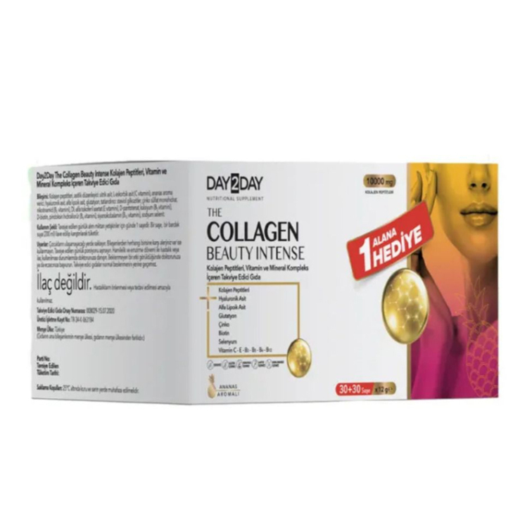 Day2Day The Collagen Beauty Intense Takviye Edici Gıda 1 Alana 1 Hediye - 1