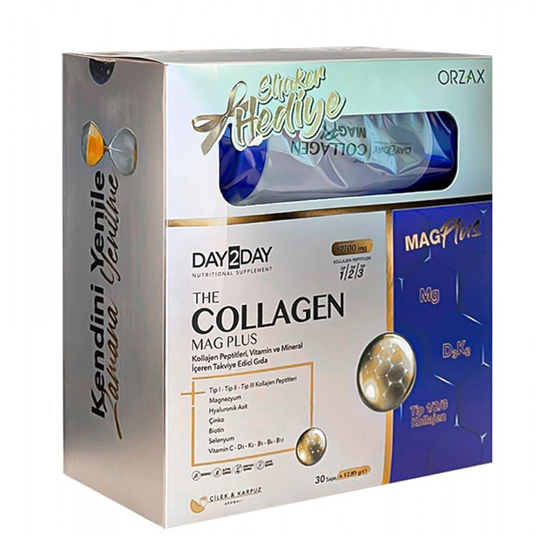 Day2Day The Collagen Mag Plus 30 Saşe Shaker HEDİYE - 1