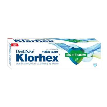 Dentasave Klorhex Diş Macunu 75 ml - %0,2 Yoğun Bakım & Diş Eti Problemleri - Dentasave