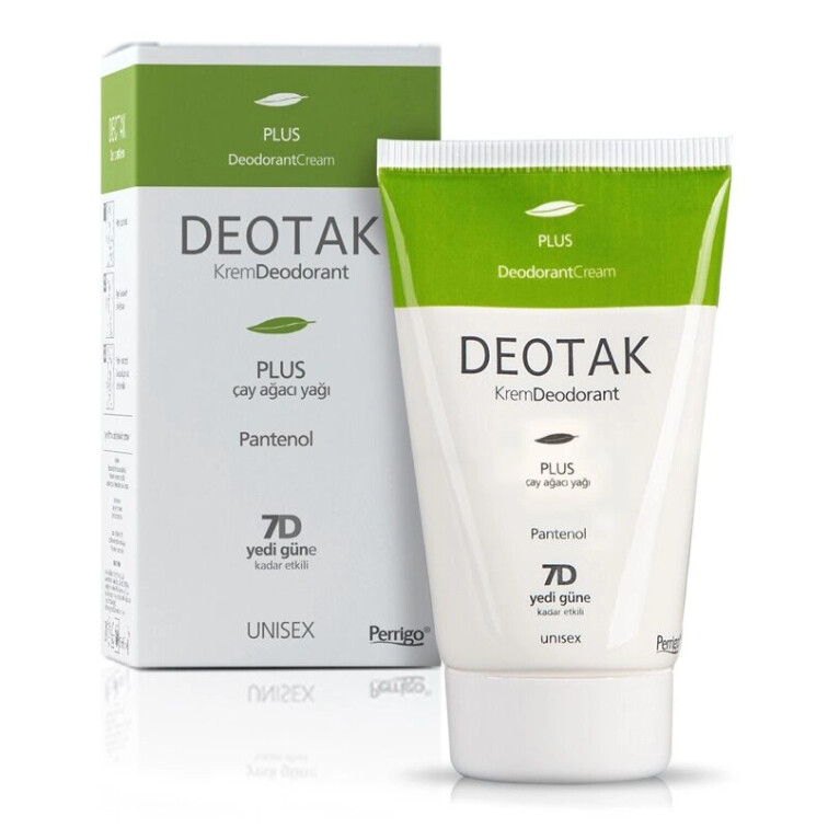Deotak Deodorant Krem Çay Ağacı Yağı 35 ml - deotak