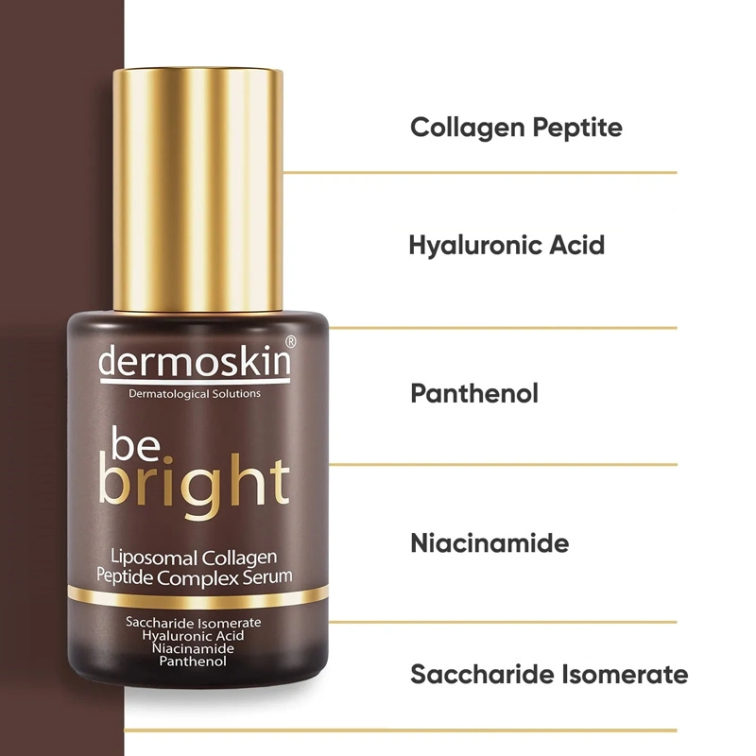 Dermoskin Be Bright Liposomal Collagen Peptit Complex Serum 30 ml - 2