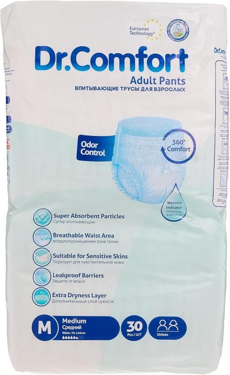 Dr. Comfort Emici Külot Bez Medium 30'lu - 1