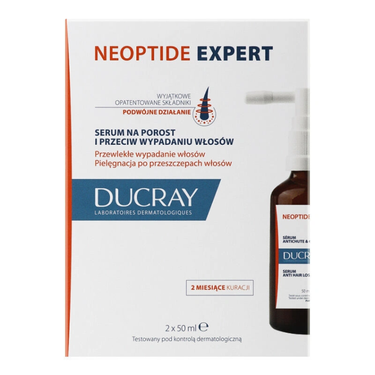 Ducray Neoptide Expert Anti-Hair Loss and Growth Serum 2 x 50 ml - 1