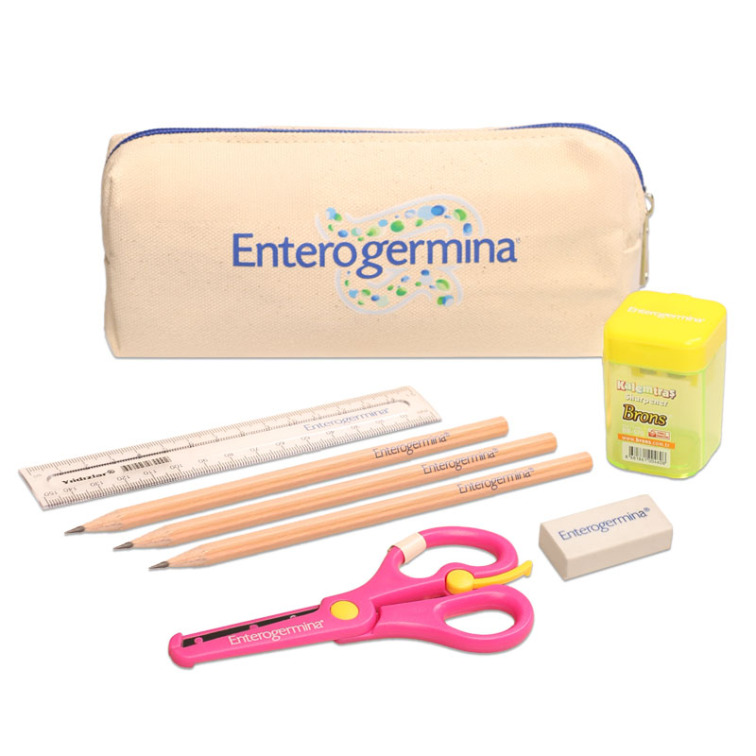 Enterogermina Kids Probiyotik 10 Flakon + Kalemlik Kırtasiye Seti Hediyeli - 3