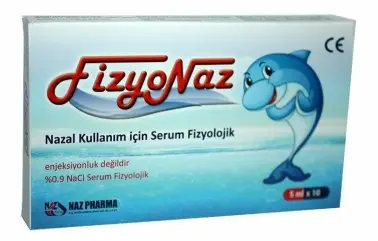 Fizyonaz Serum Fizyolojik 5 ml 10 Flakon - NazPharma