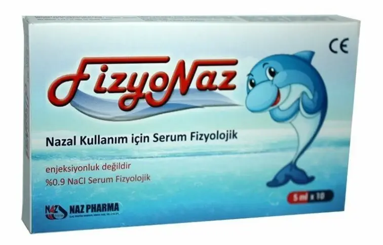 Fizyonaz Serum Fizyolojik 5 ml 10 Flakon - 1